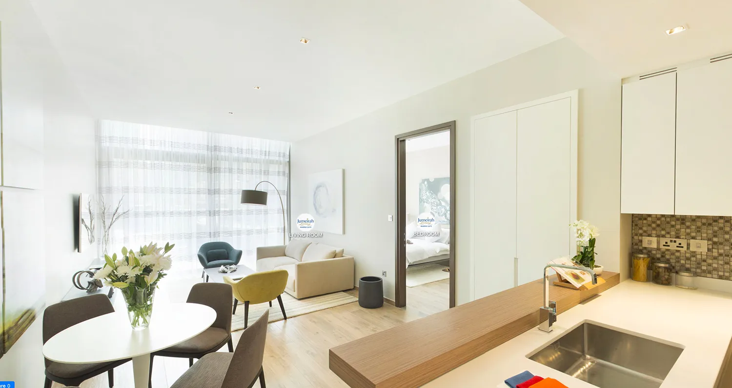 tidy room filled with furnitures
