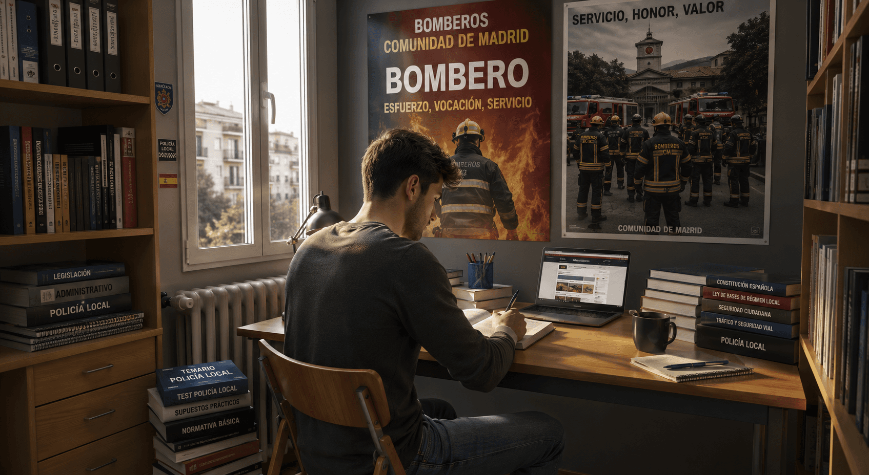 requisitos bombero comunidad de madrid