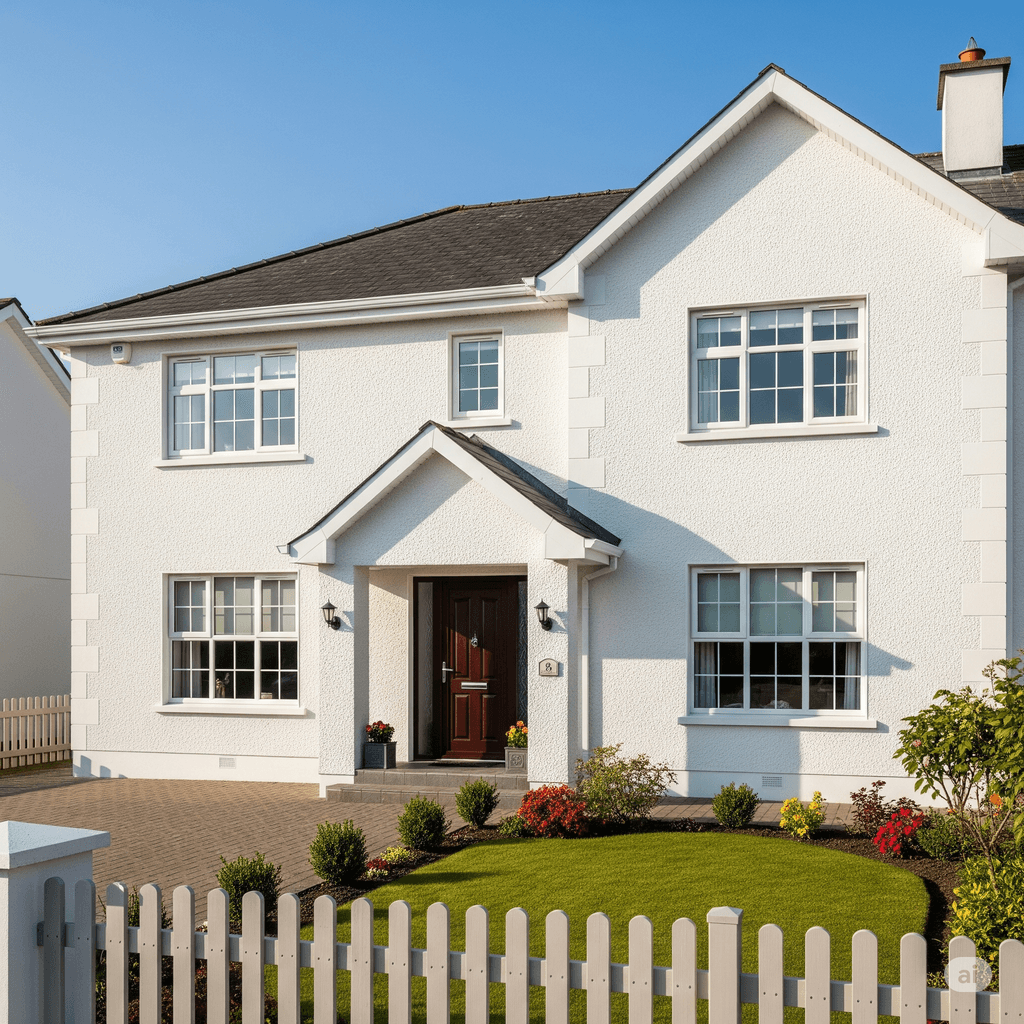 A House Freshly Painted