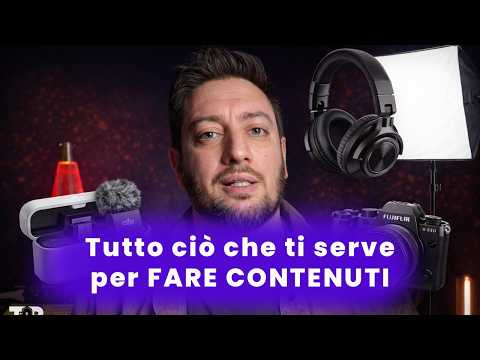 Tutto ciò che davvero ti serve per CREARE CONTENUTI EFFICACI!