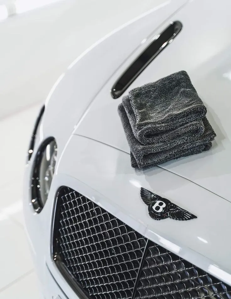 A car parked on the side of the road