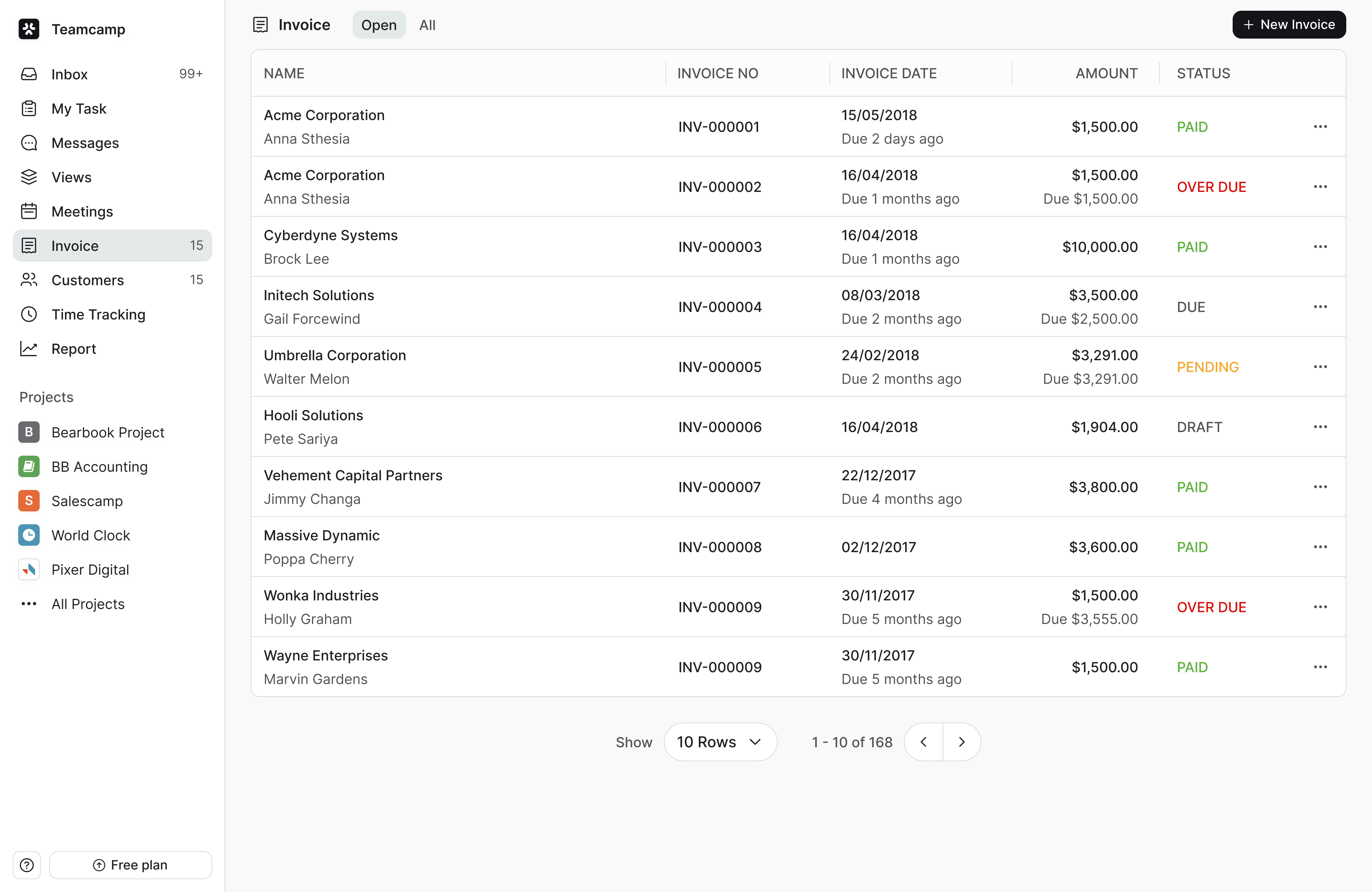  Image of invoice preview