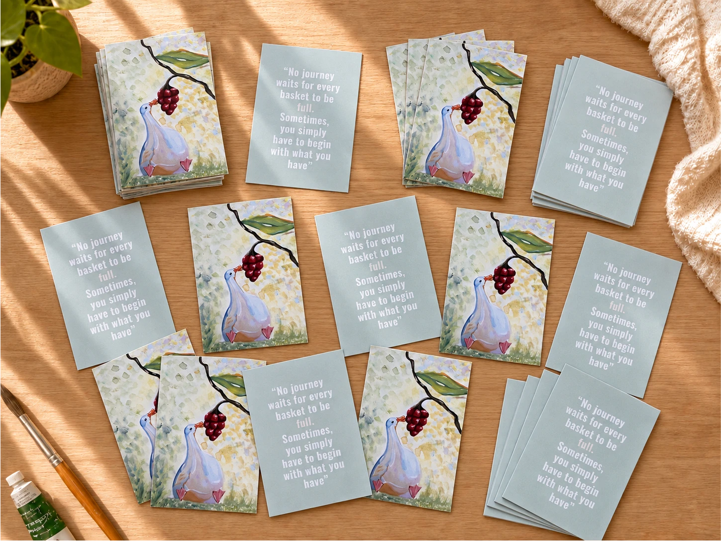 Collectible Mission cards from Todos Mail Club
