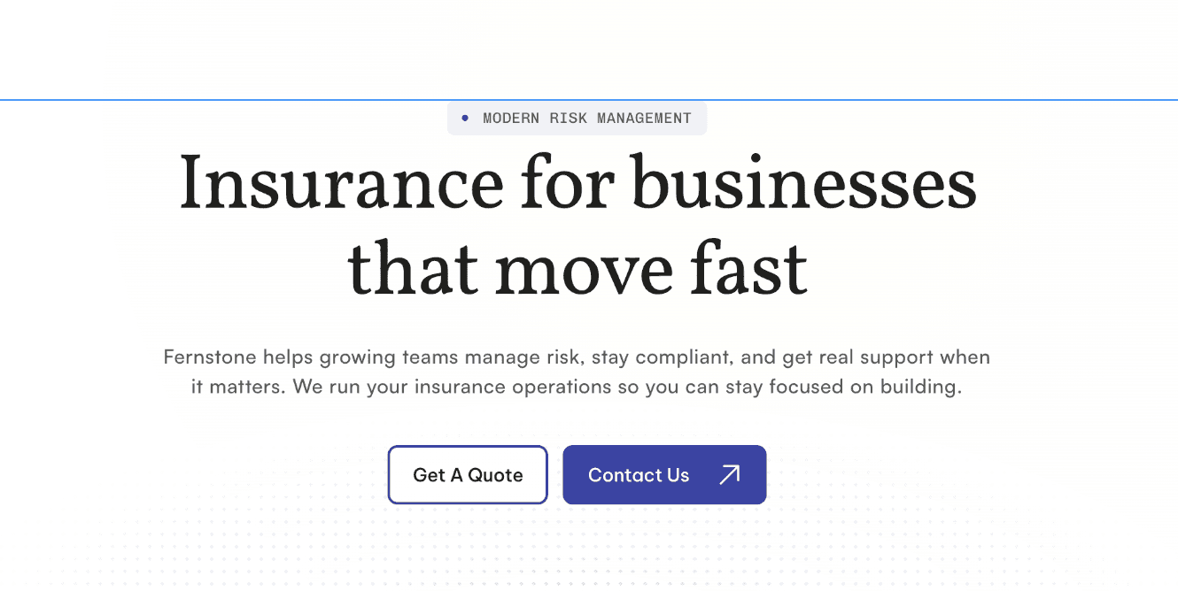 Fernstone Insurance banner