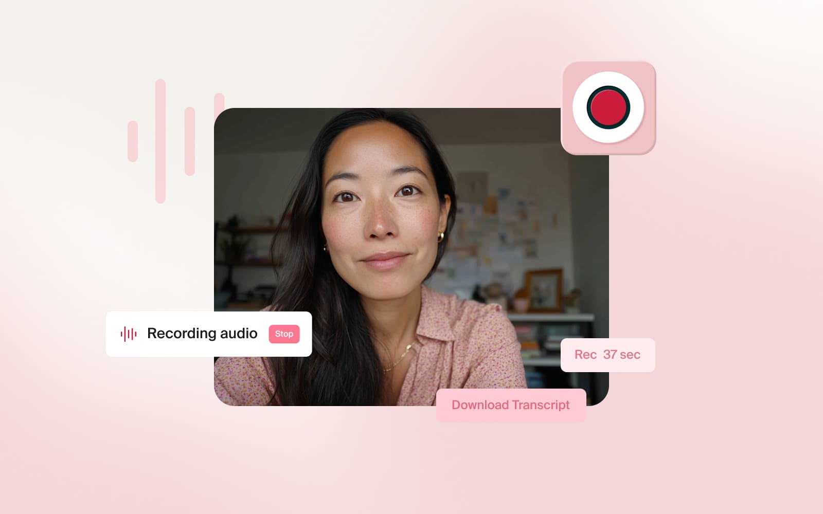 feature image of the new call layout