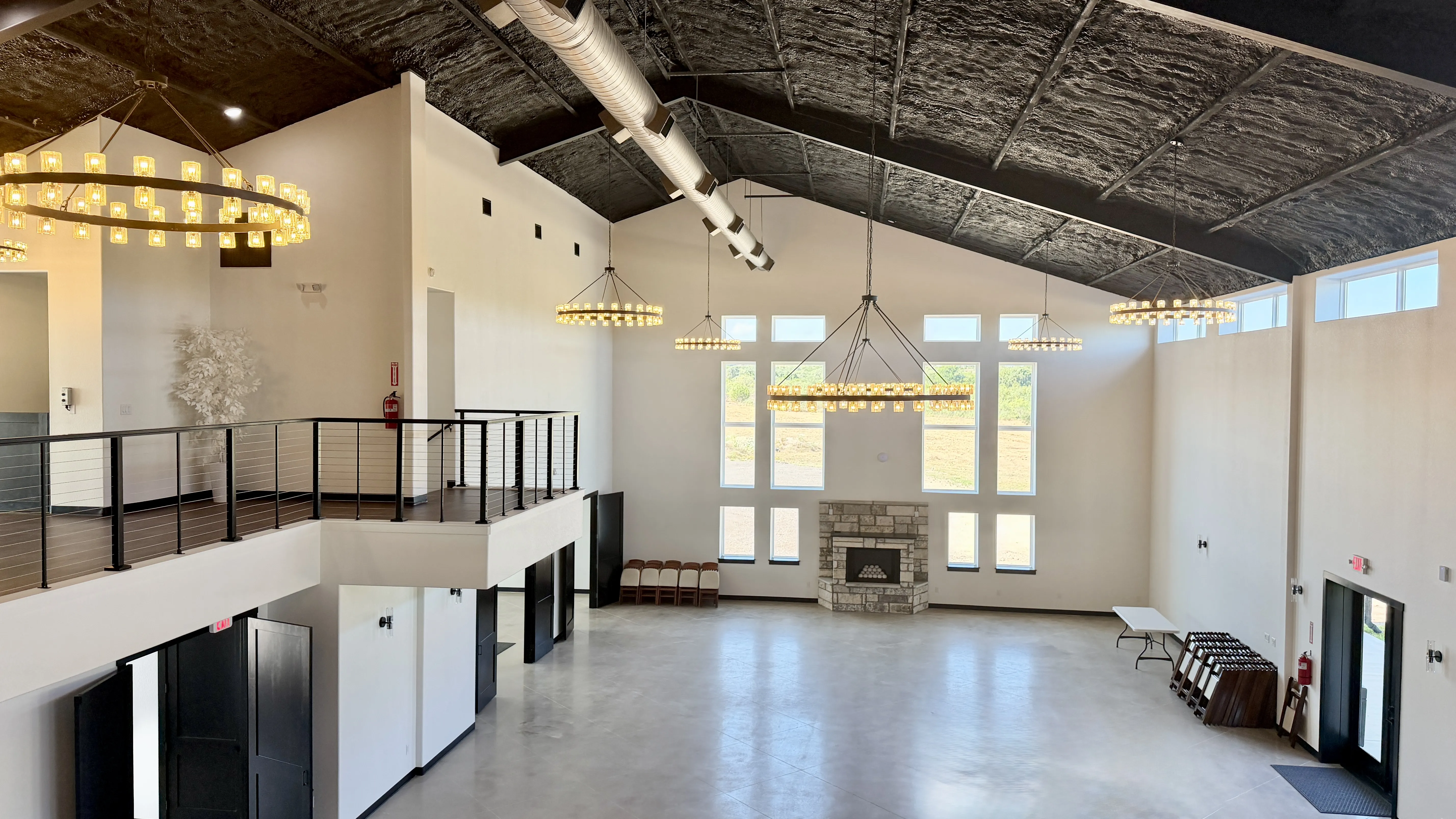 The Venue at Wildflower Hill built by Perks Metal Works Lampasas, Texas
