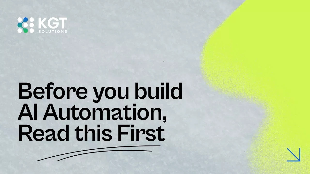 Kgt solutions banner computer vision