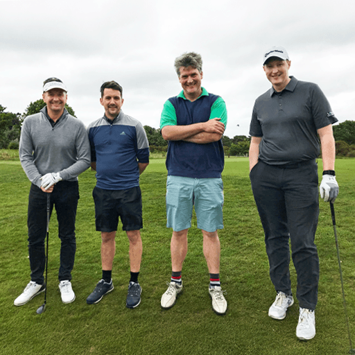 Vianet and Clients at Golf Event