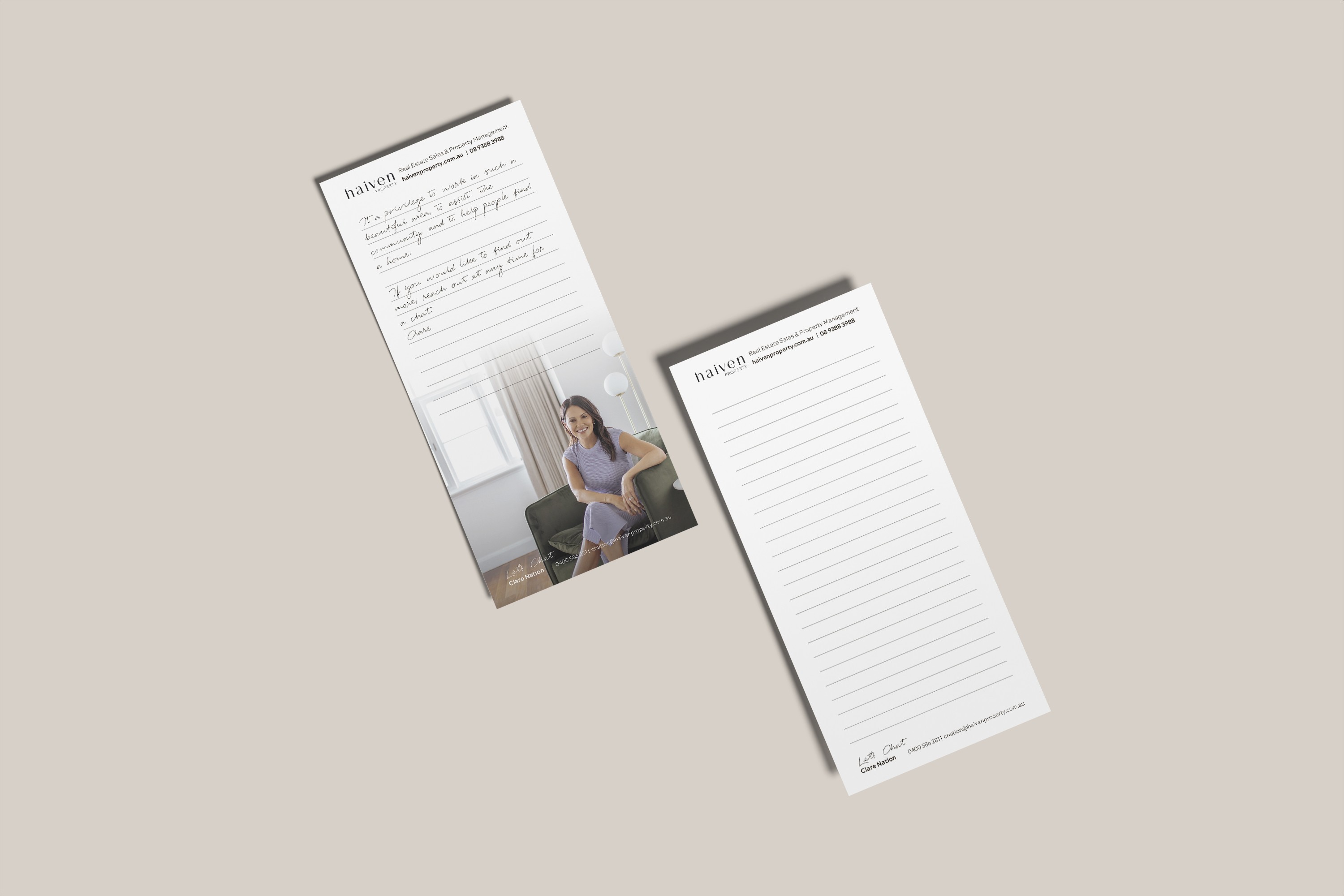 Haiven Property Notepad
