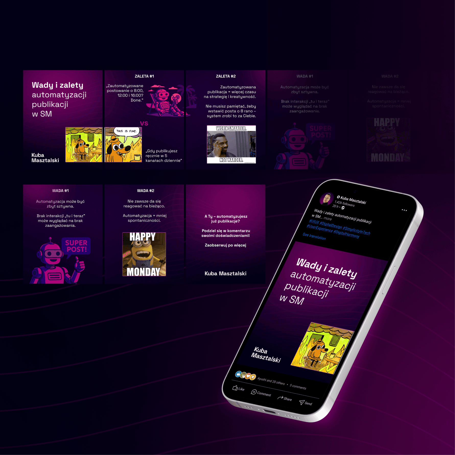 Social media representation