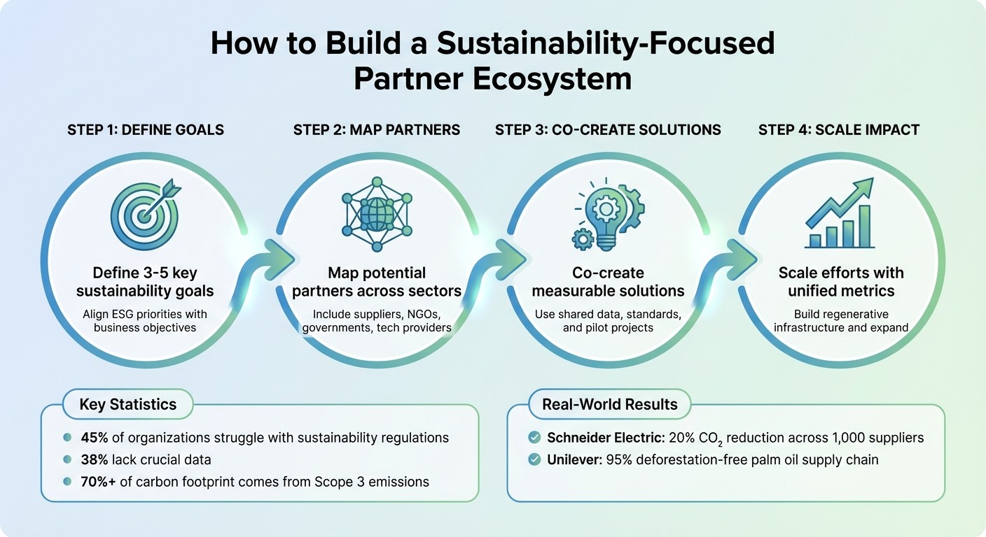 4-Step Framework for Building Sustainability-Focused Partner Ecosystems