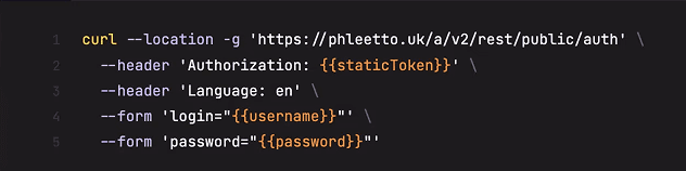 logistics transport management API connection