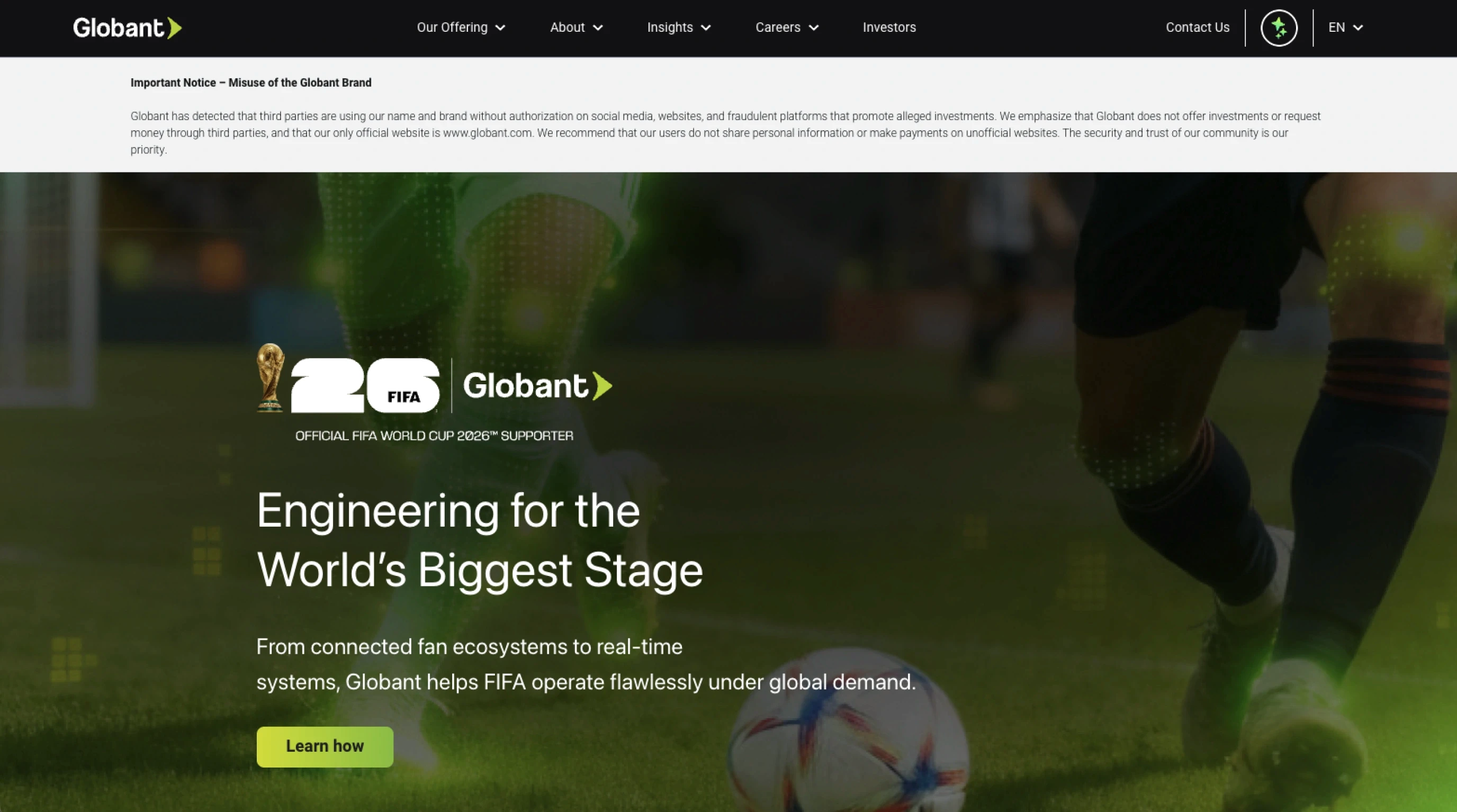 Globant Website