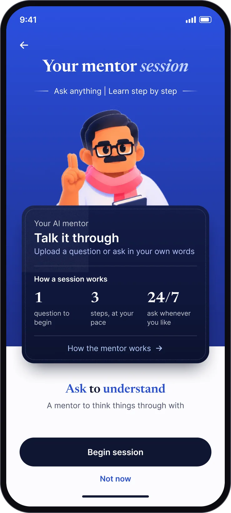 Get feedback