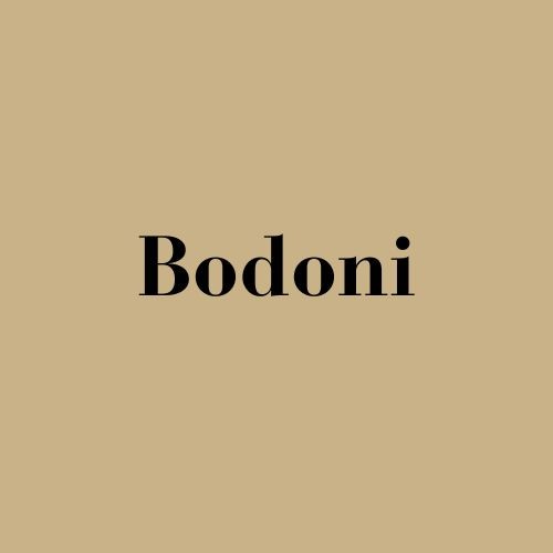 Bodoni
