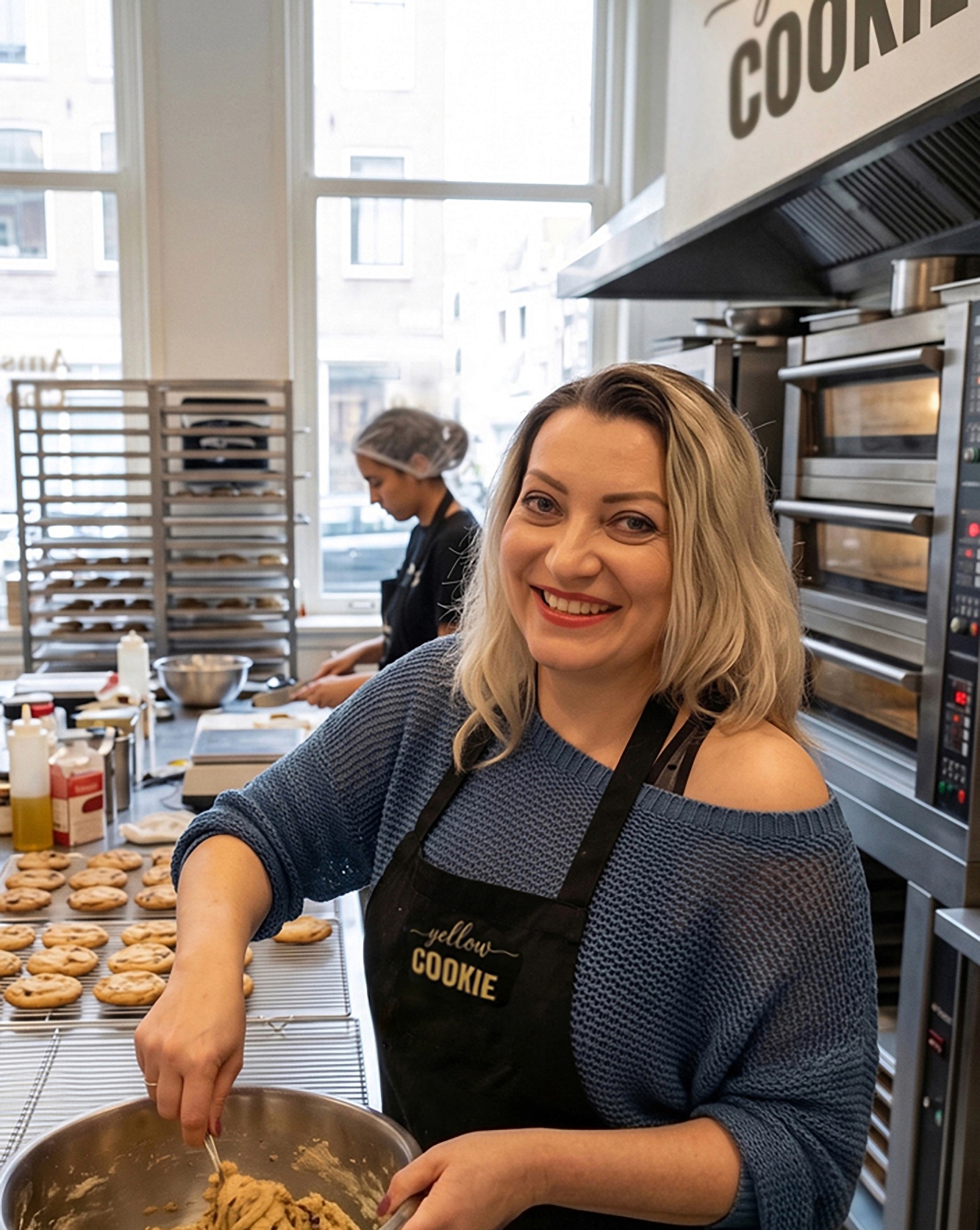 Grażyna, head baker at Yellow Cookie