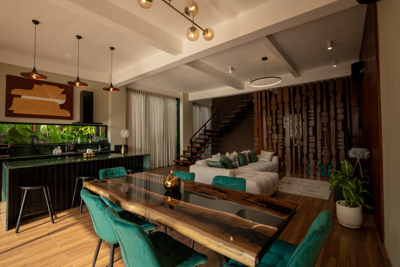 A 4-bedroom villa with a private pool in Canggu