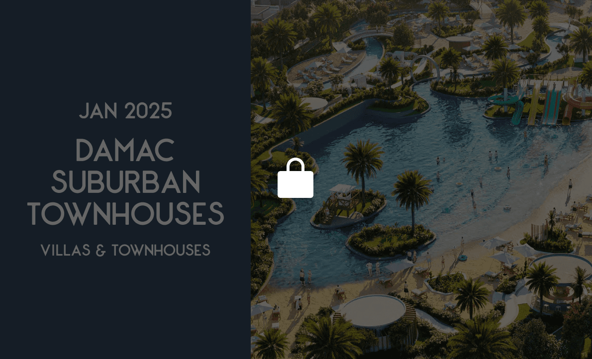 DAMAC Suburban Townhouses Market Report By Seeking Dubai