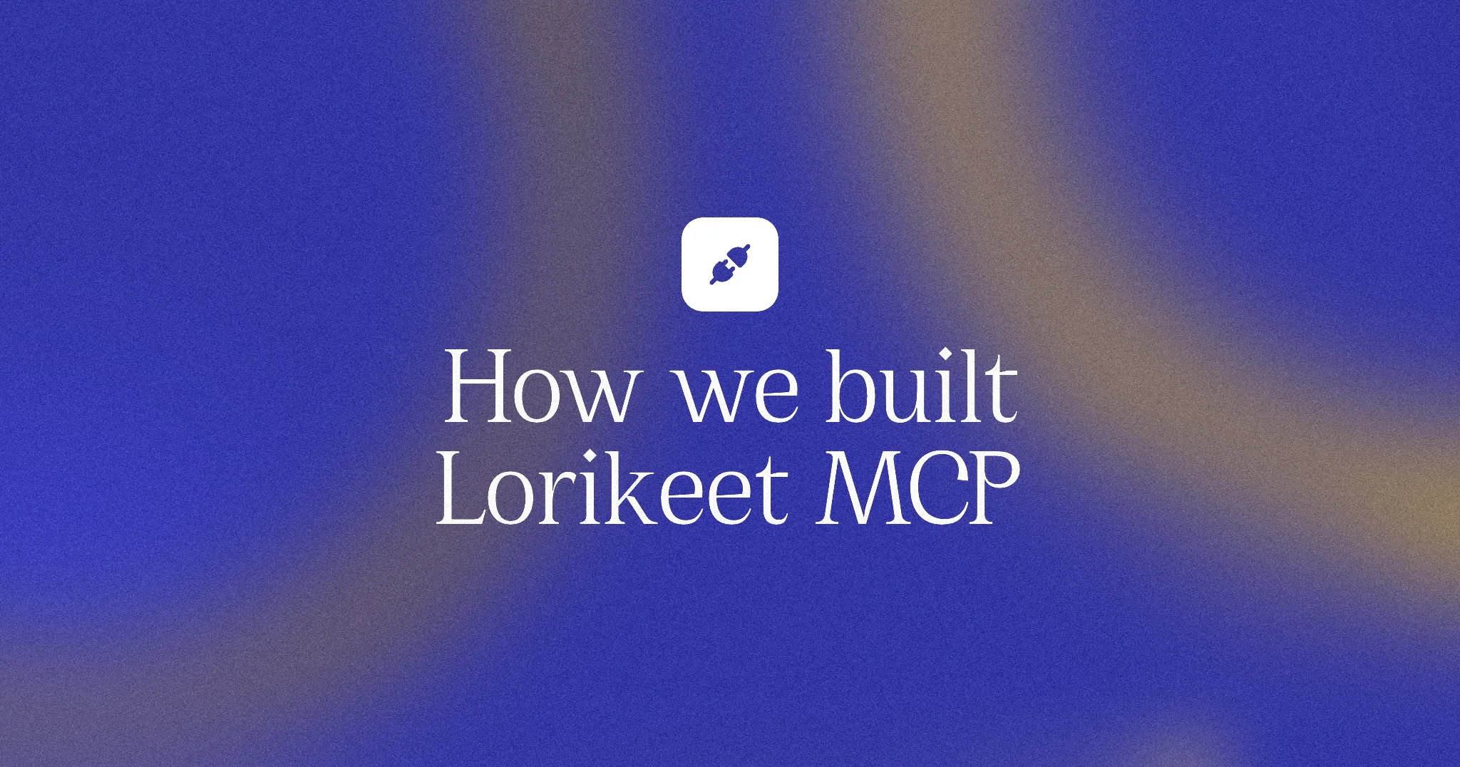 How we built Lorikeet MCP