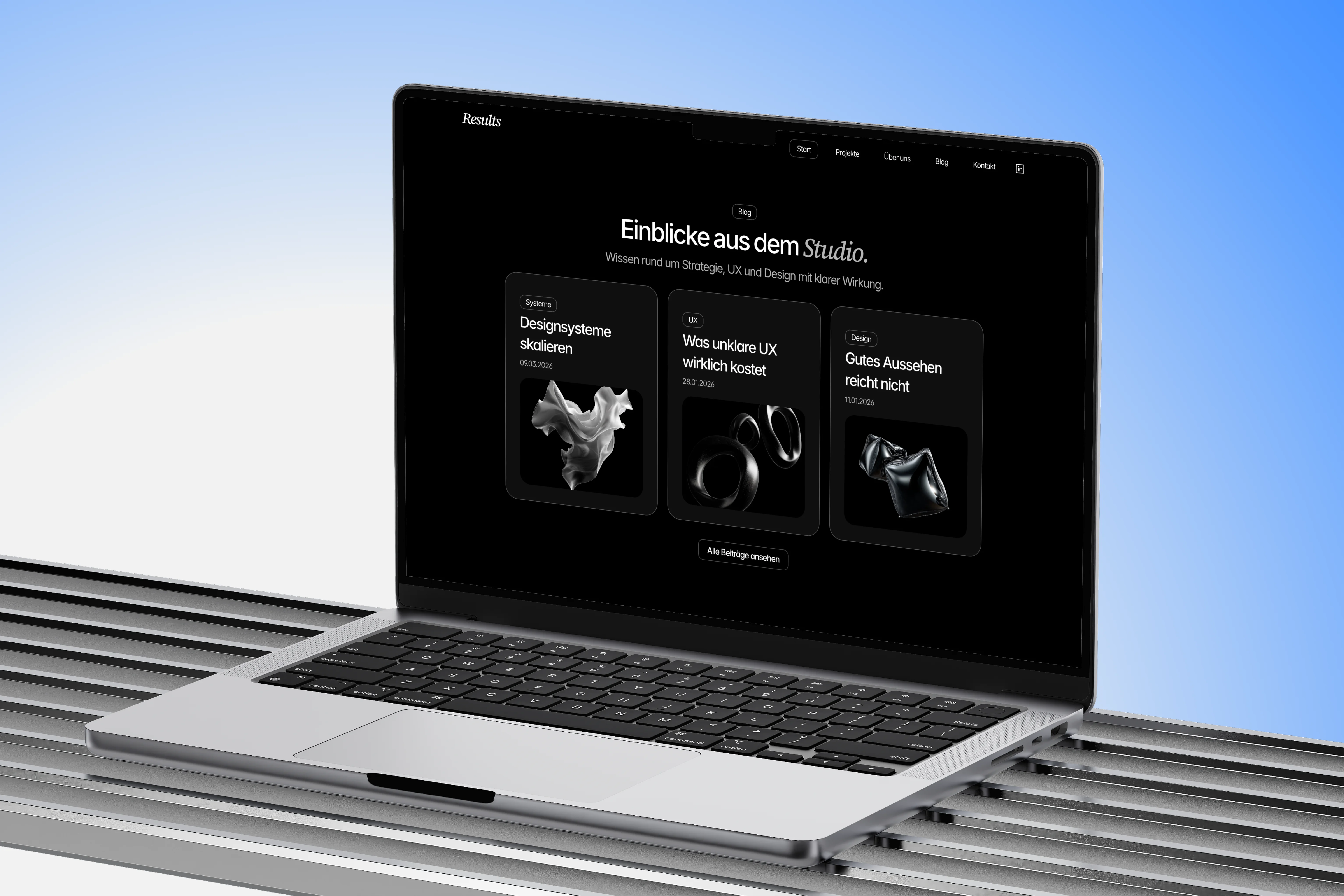 Results Mockup Laptop