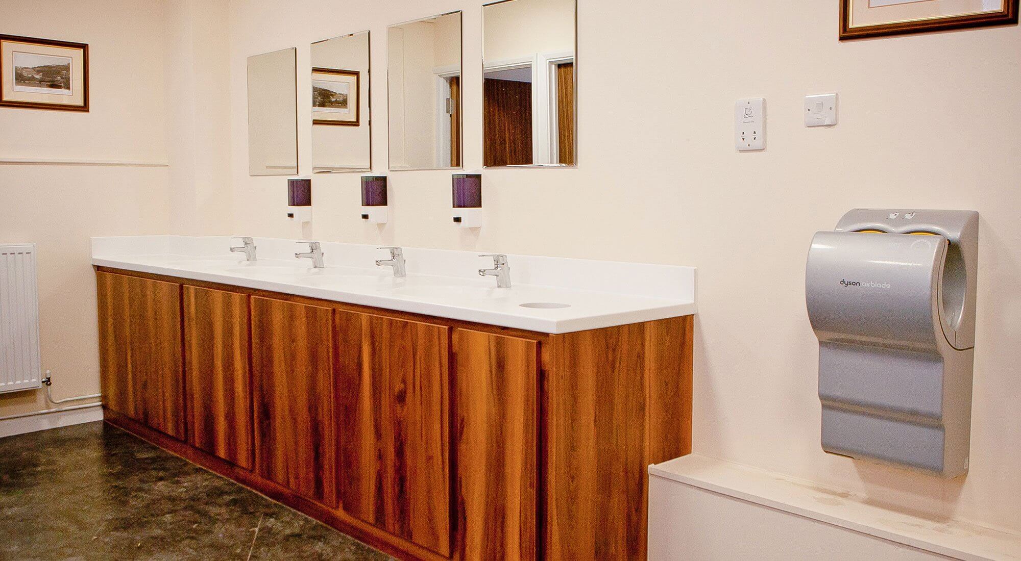 School toilet fit out