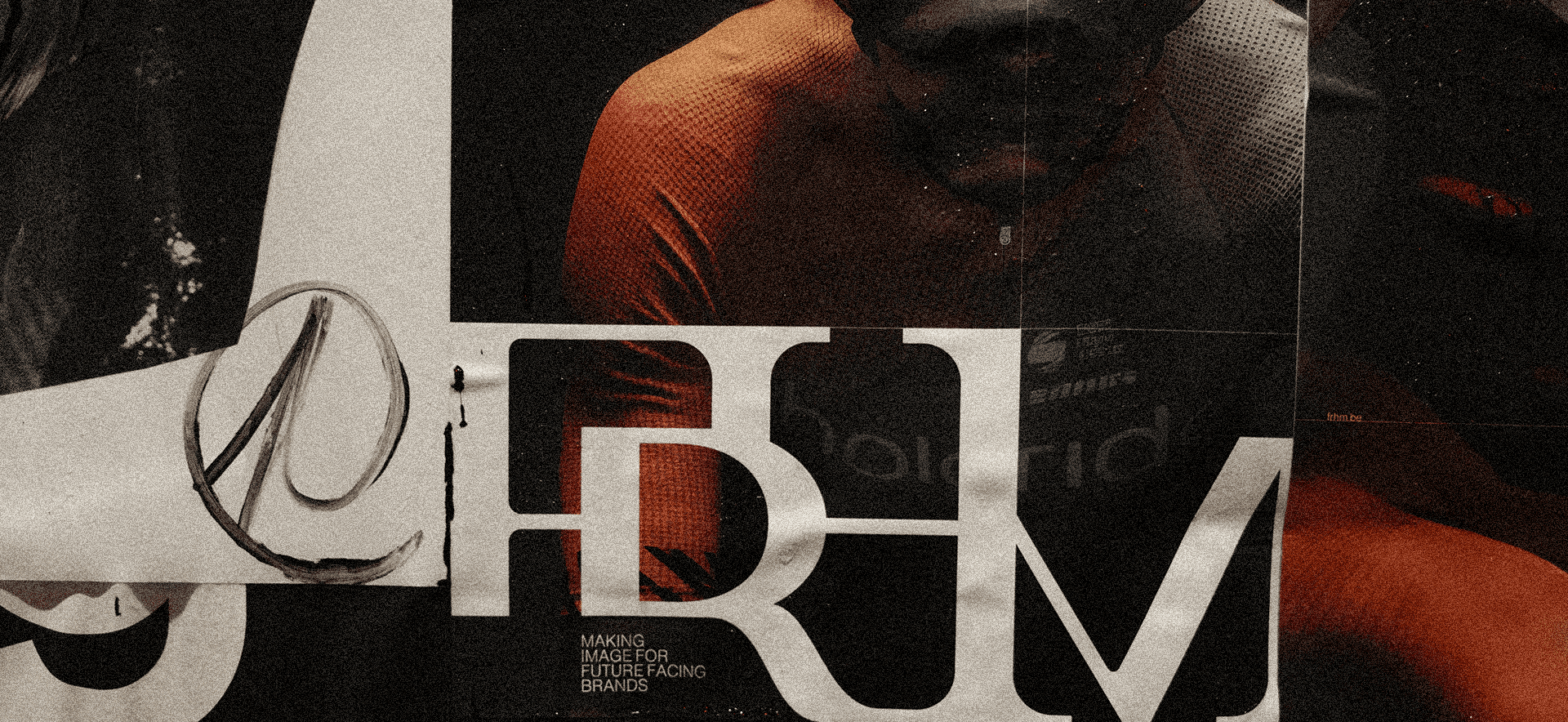 FRHM header image, collage of FRHM posters.