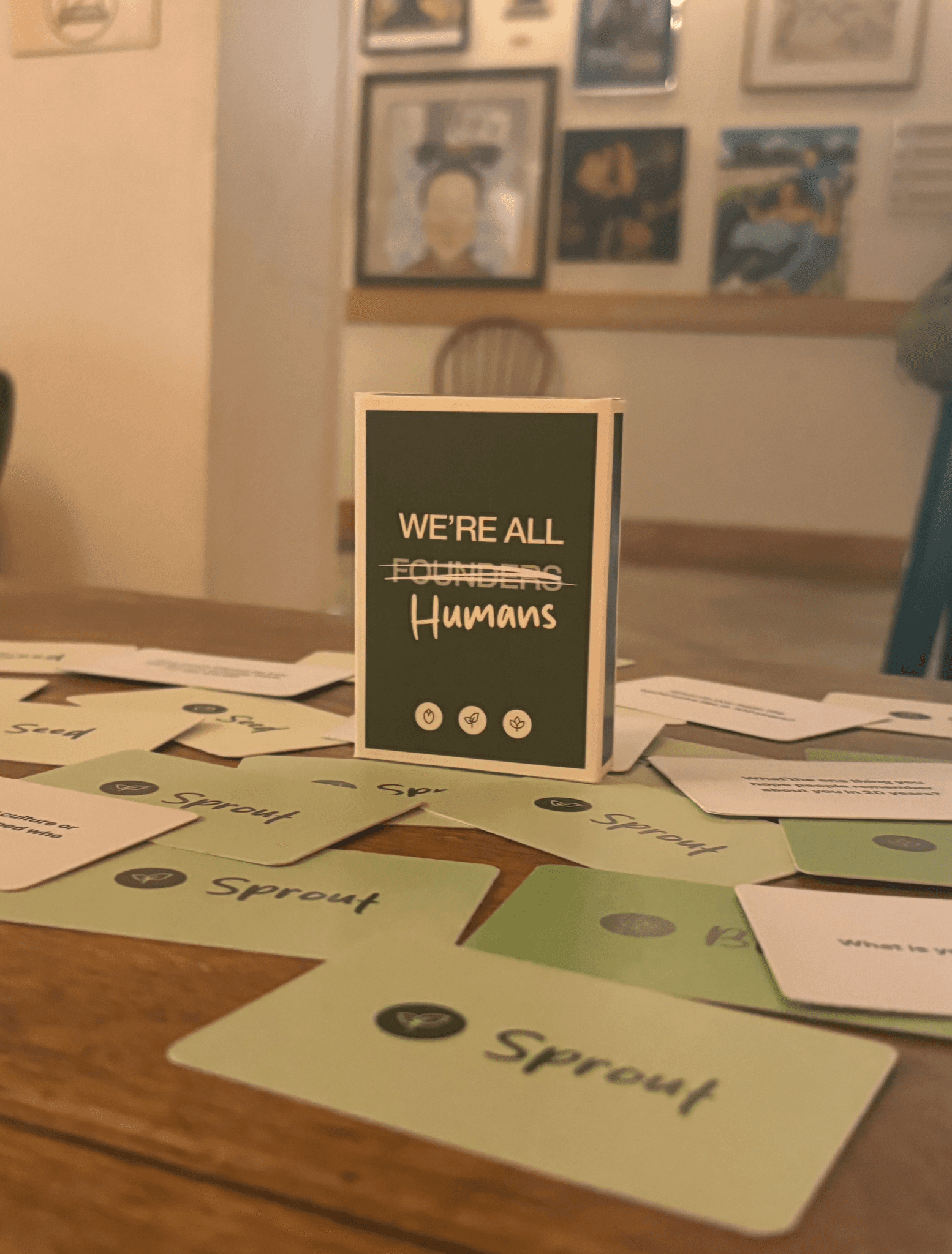 We're All Humans Card Game (A part of the Serendipi-Tea Project)