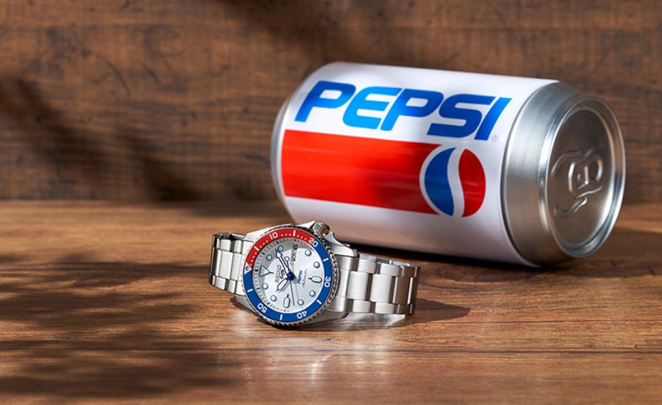 Relógio “Pepsi” da Seiko esgota em minutos e reforça que collabs redefinem o setor relojoeiro