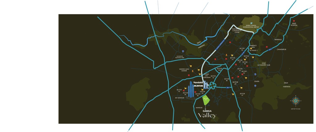 Ganga Valley 78 Location