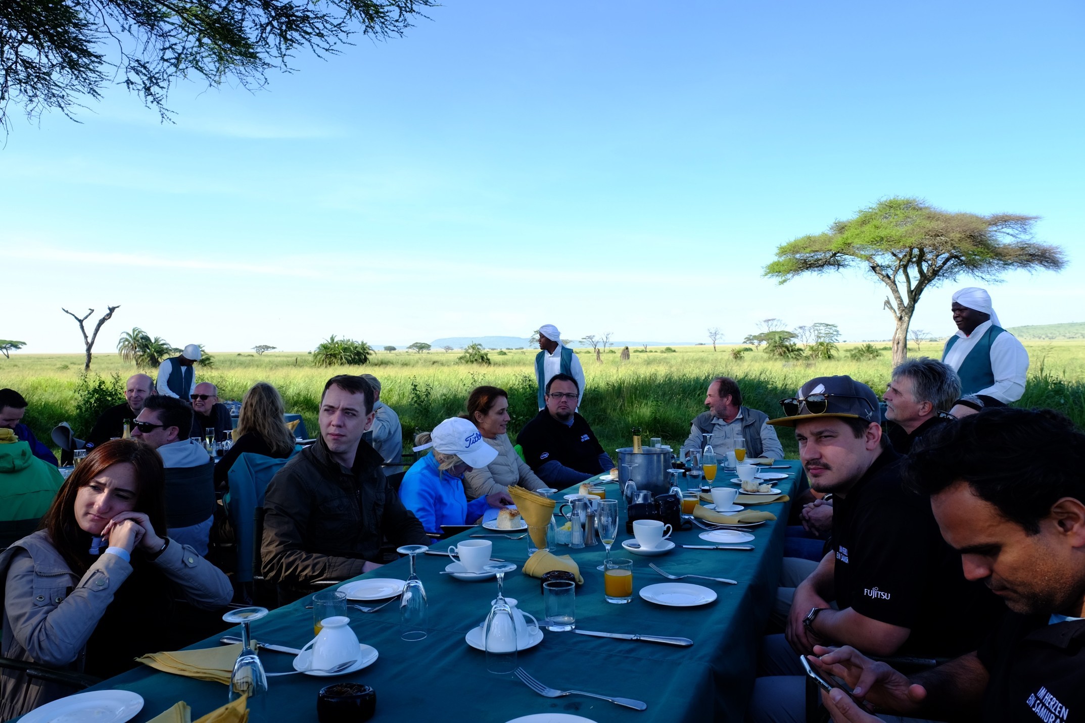 TANSANIA | MITARBEITER-INCENTIVE 30 Fujitsu-Mitarbeiter nach Tansania. Safari in der Serengeti, Heißluftballon über die Savanne & Ngorongoro-Krater:  Konzeption | Umsetzung & Kommunikation | Reisemanagement |&nbsp;Betreuung vor Ort