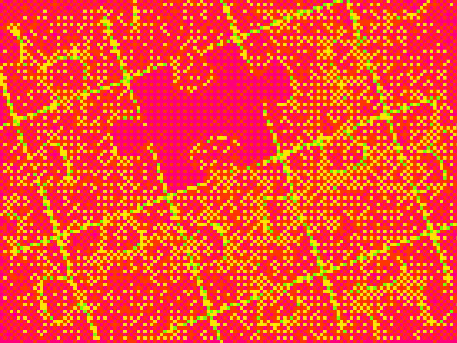 Pixelated jigsaw missing a piece