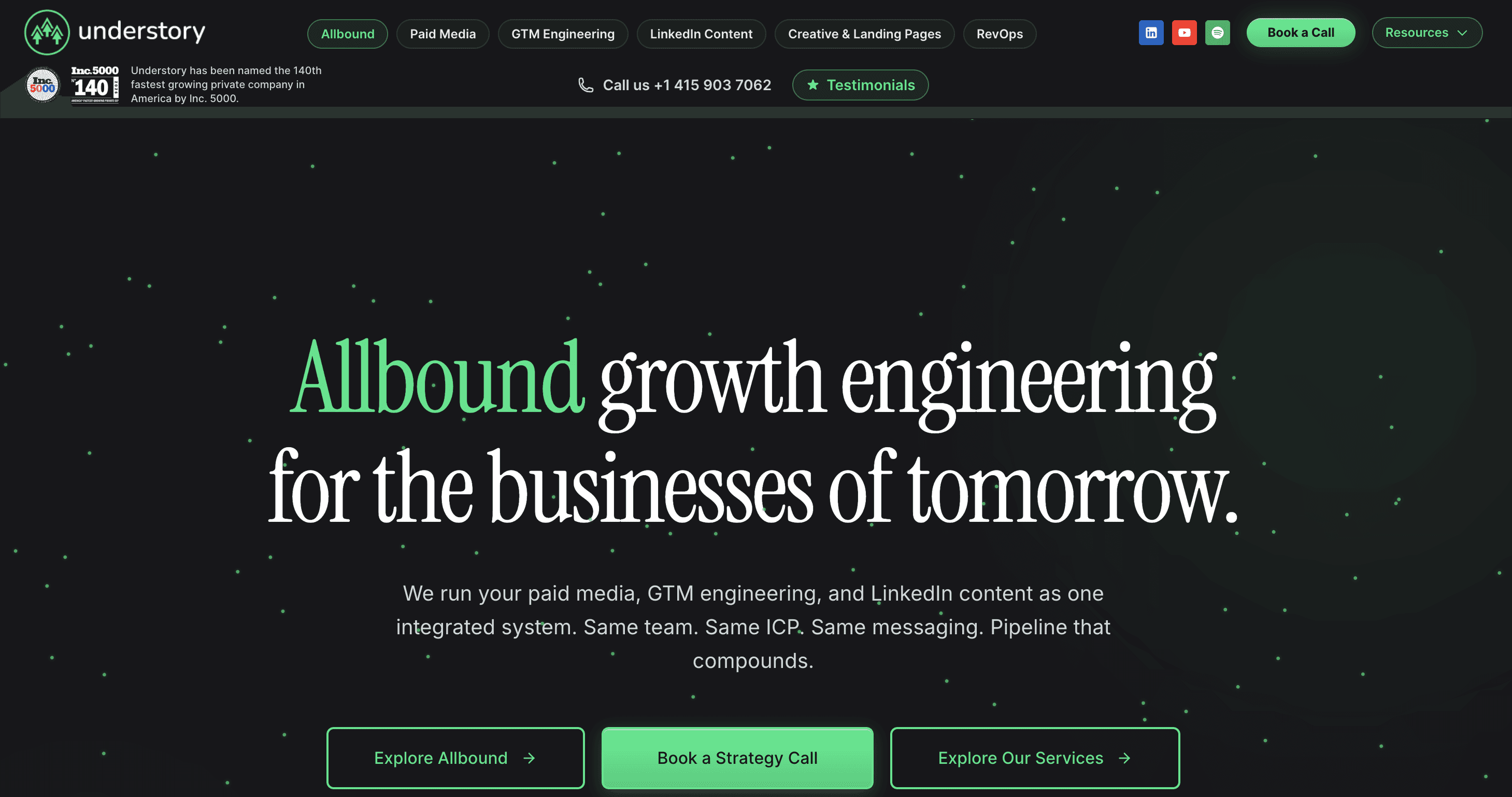 Understory Agency homepage: HubSpot and CRM data services agency