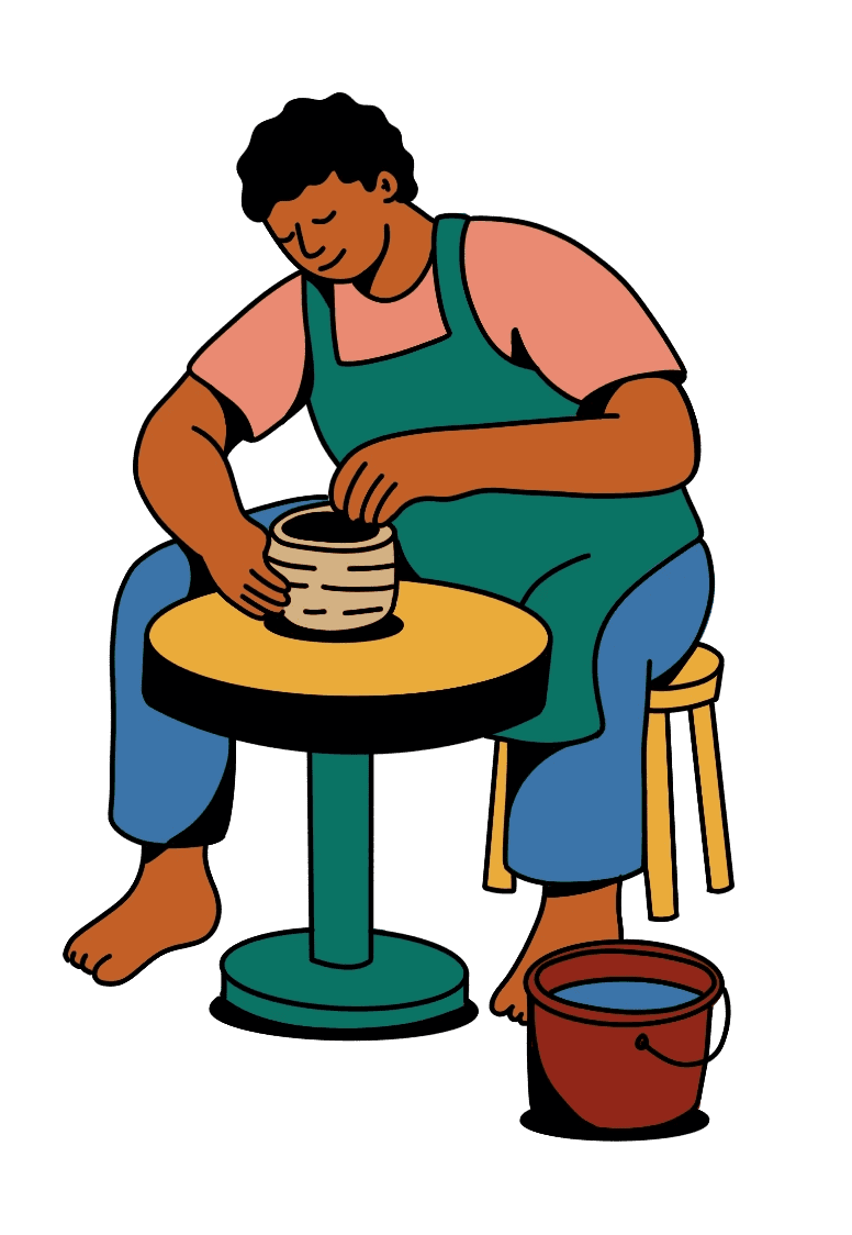 Pottery Memberships and open studios in Napa, CA