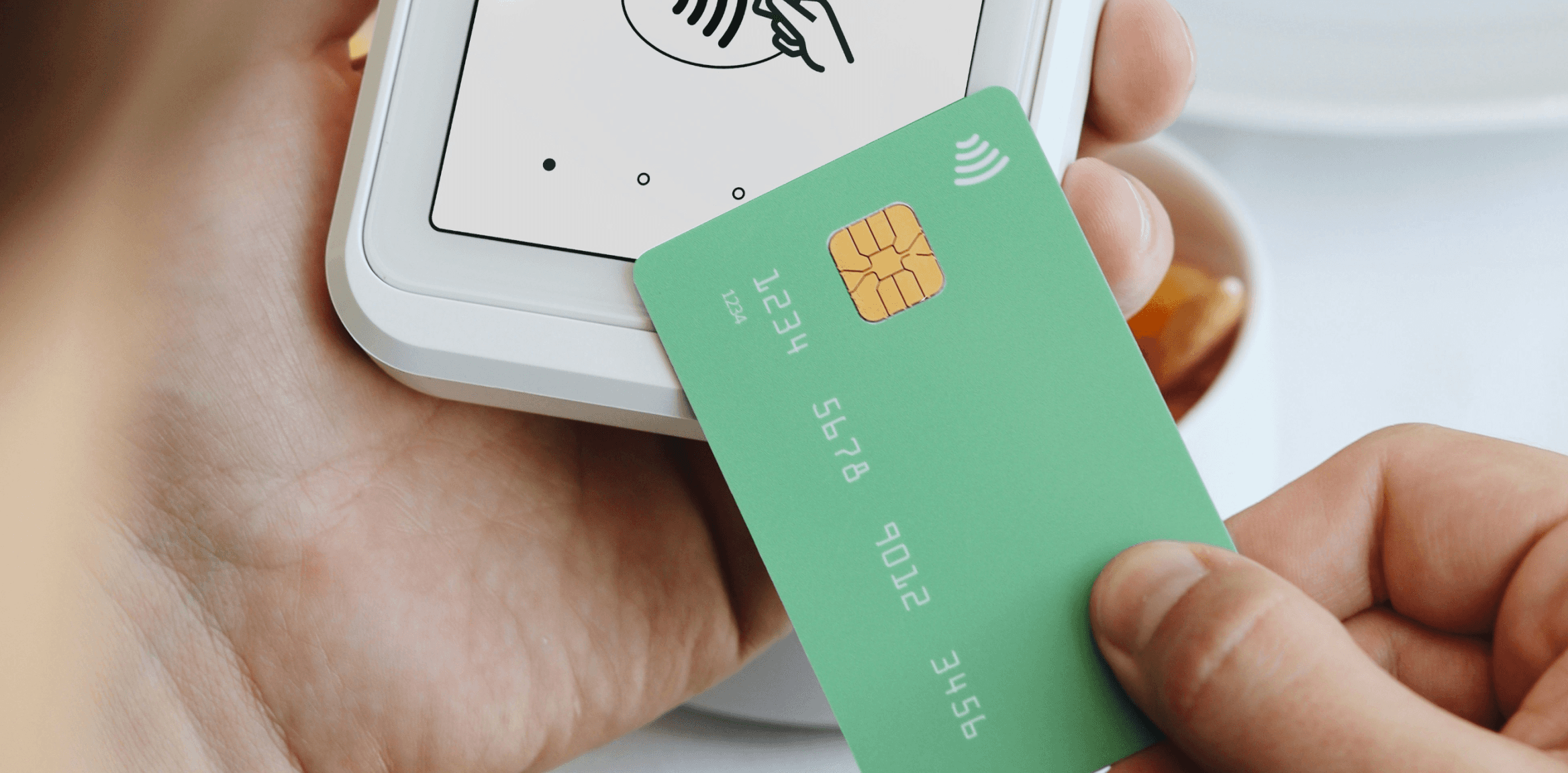 Green contactless debit card