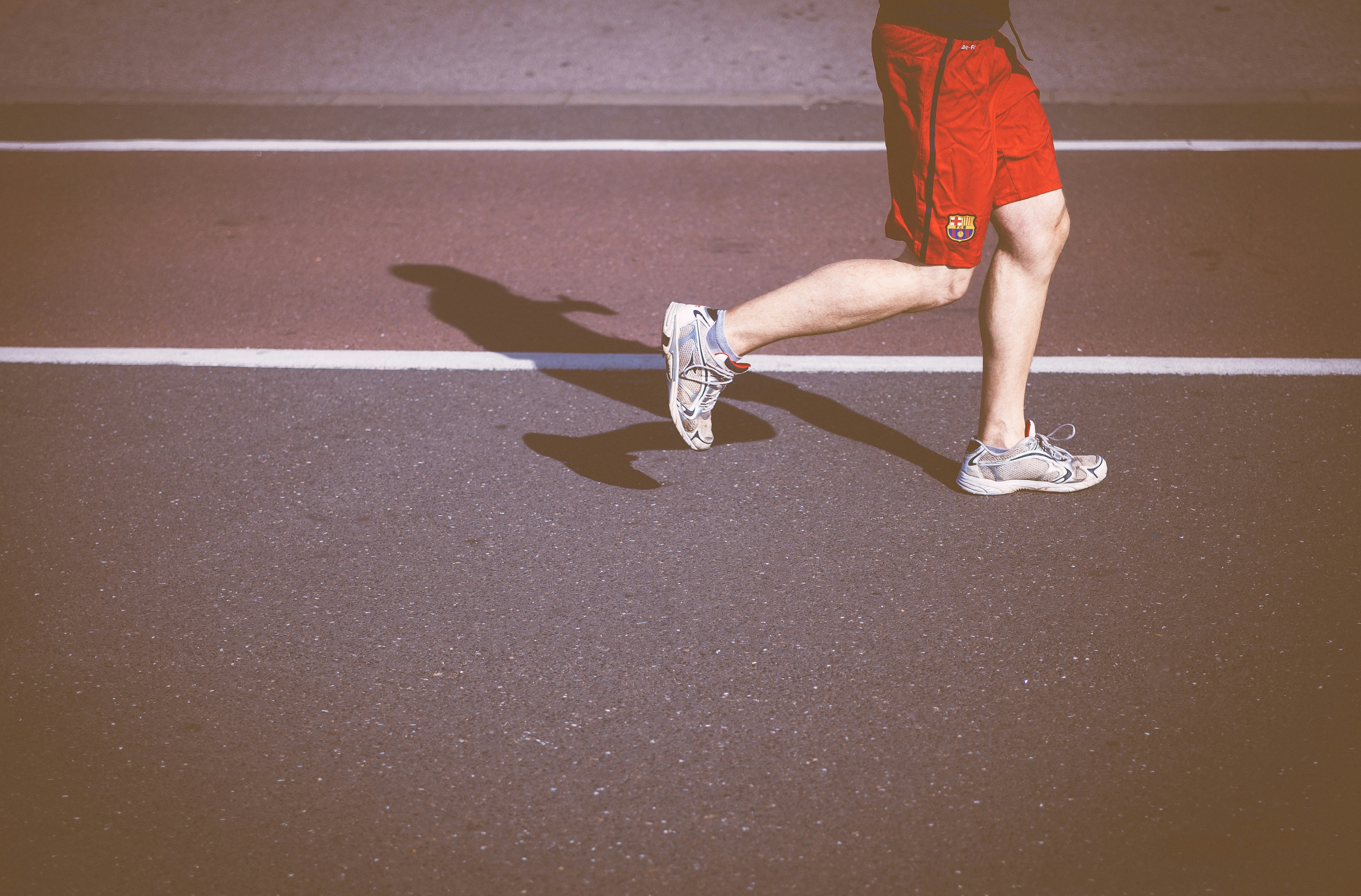 Person Running - Legs Visual