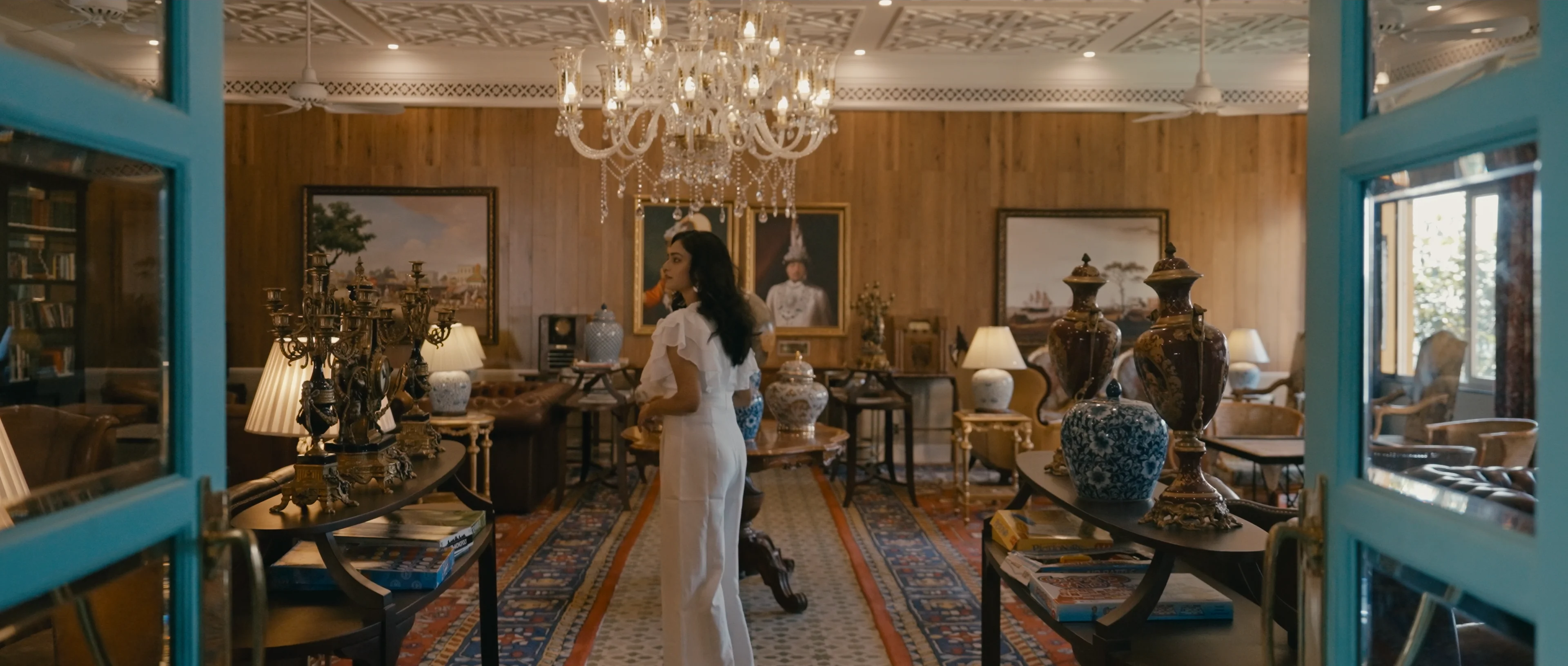 Film still from Mayfair Jungpana, Darjeeling — brand film by Tushar Rajpurohit