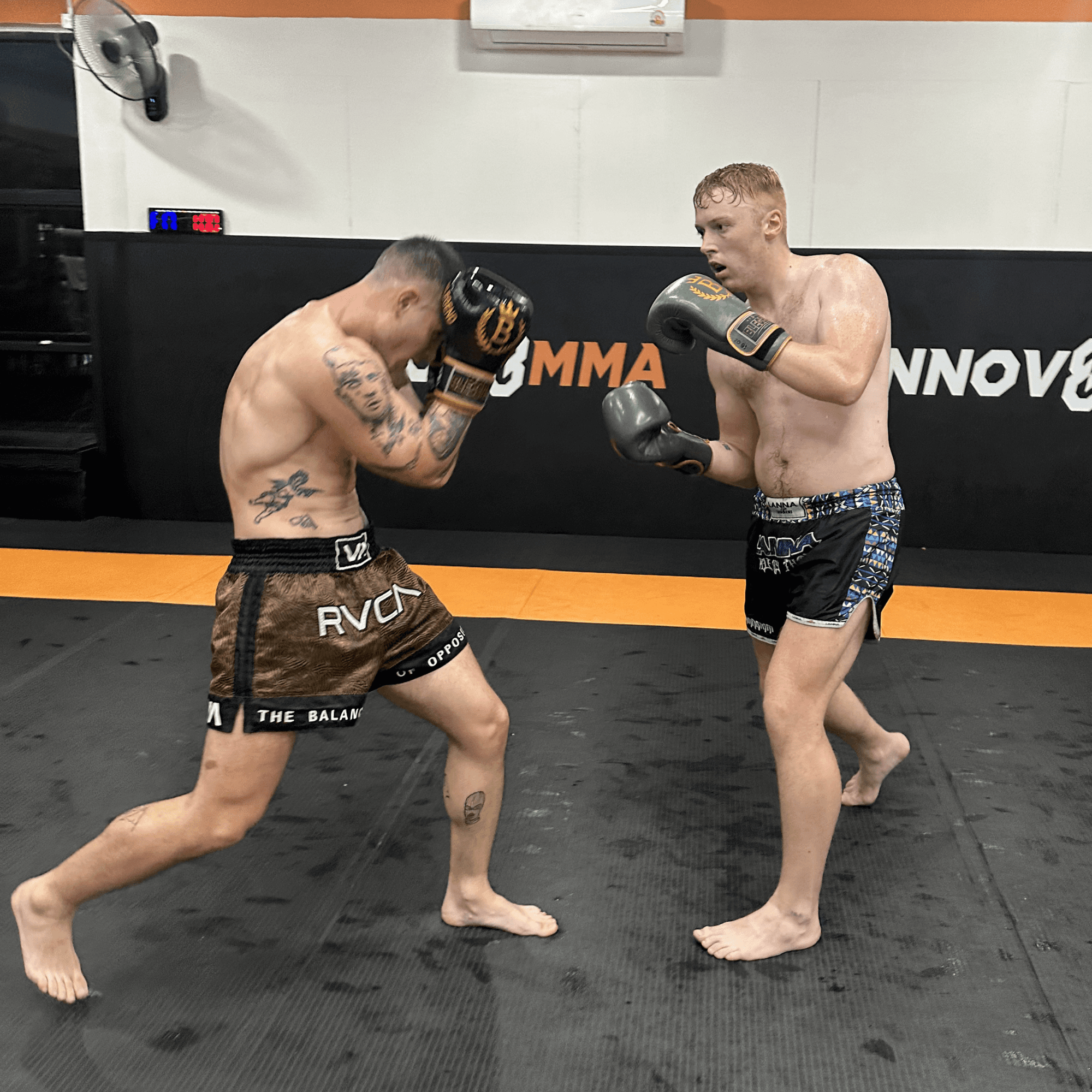 Fighters at INNOV8 MMA