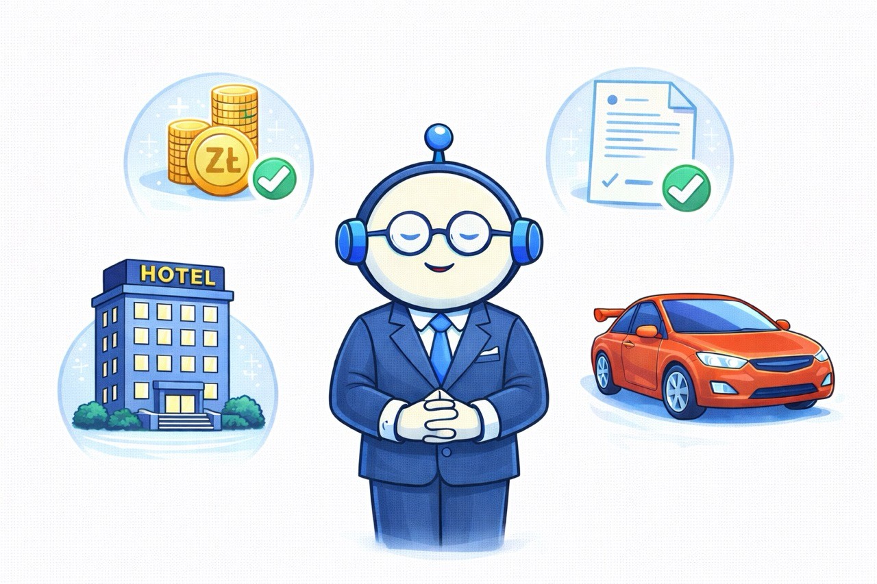 rozliczenie delegacji koszty przejazdu nocleg dieta i dokumenty podsumowanie