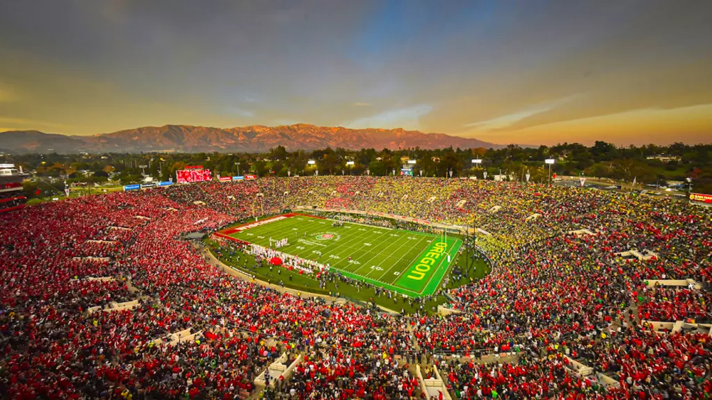 Image of the Rose Bowl Stadium