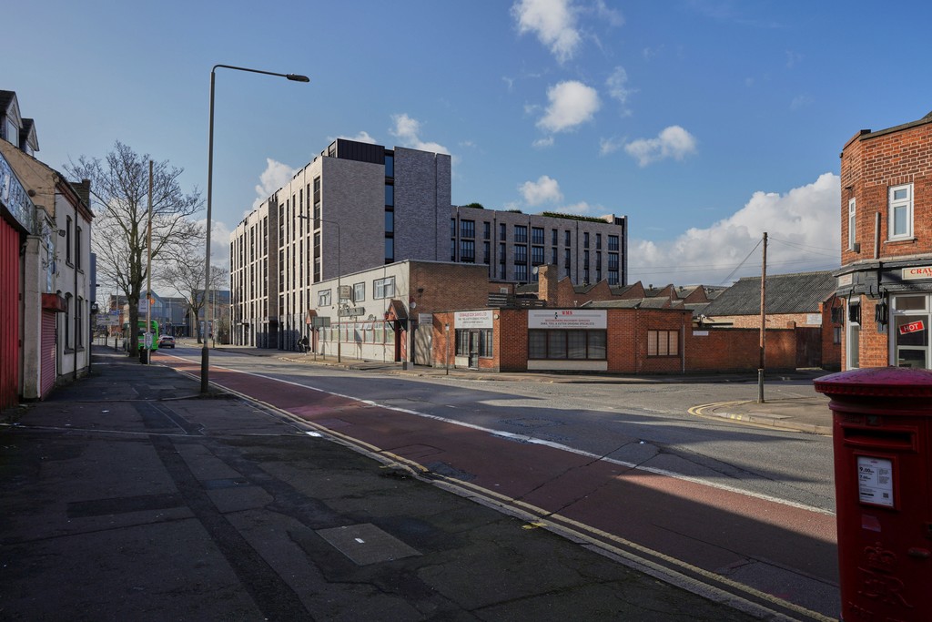 Sanvey Gate, Leicester Verified Views / AVRs / Accurate Visual Representations created using 3ds max, V-Ray, iToo software forest pack & Adobe Photoshop