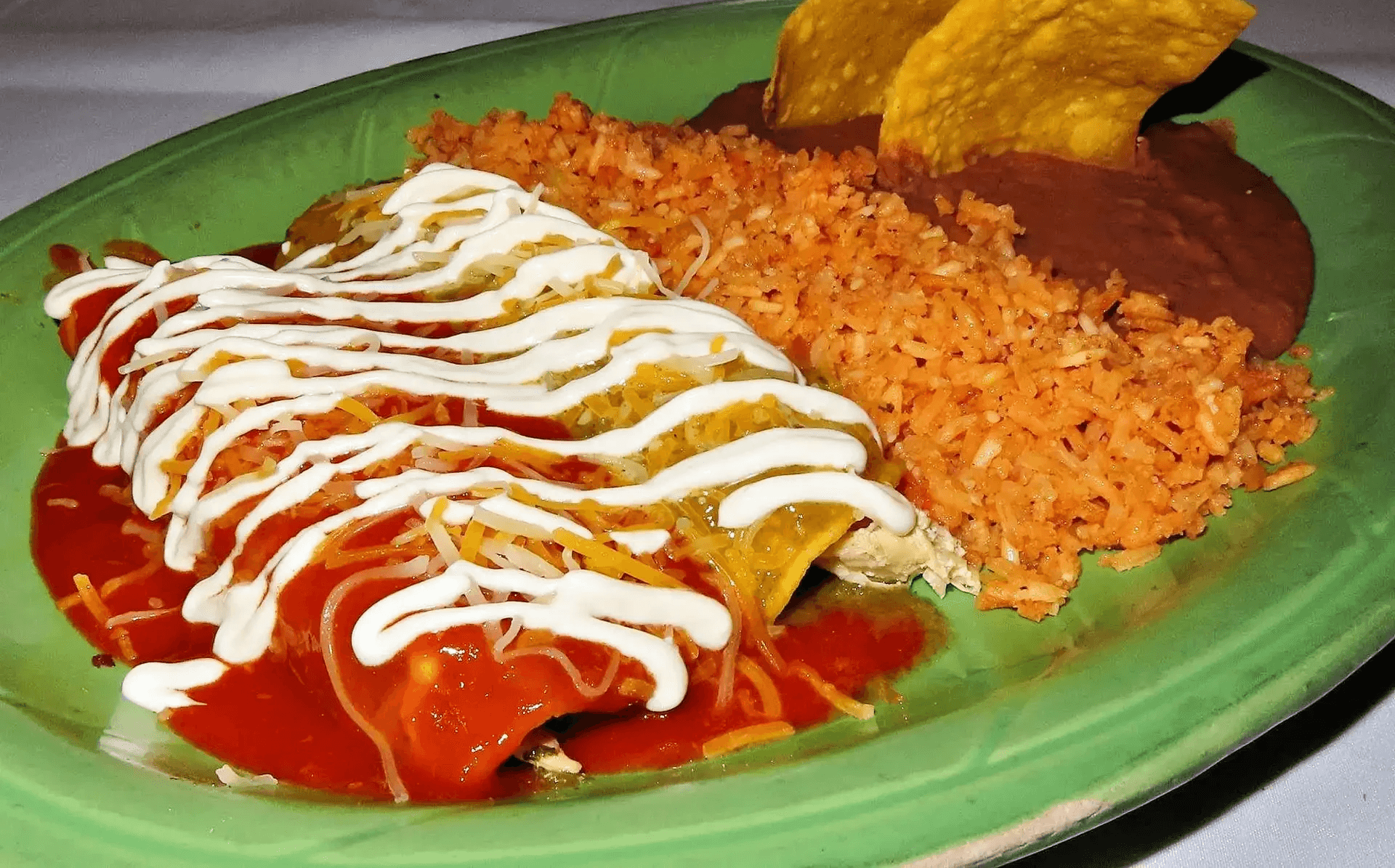 Enchiladas Combo
