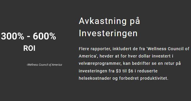 SEO og nettside avkastning