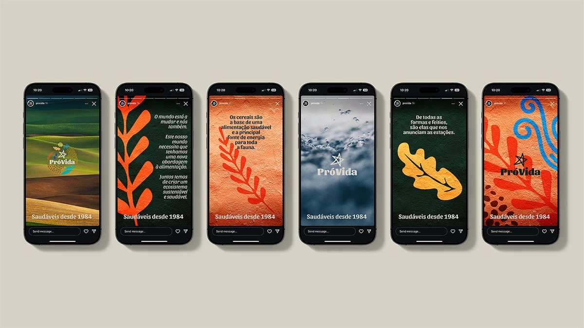 PróVida rebrand Instagram brand stories
