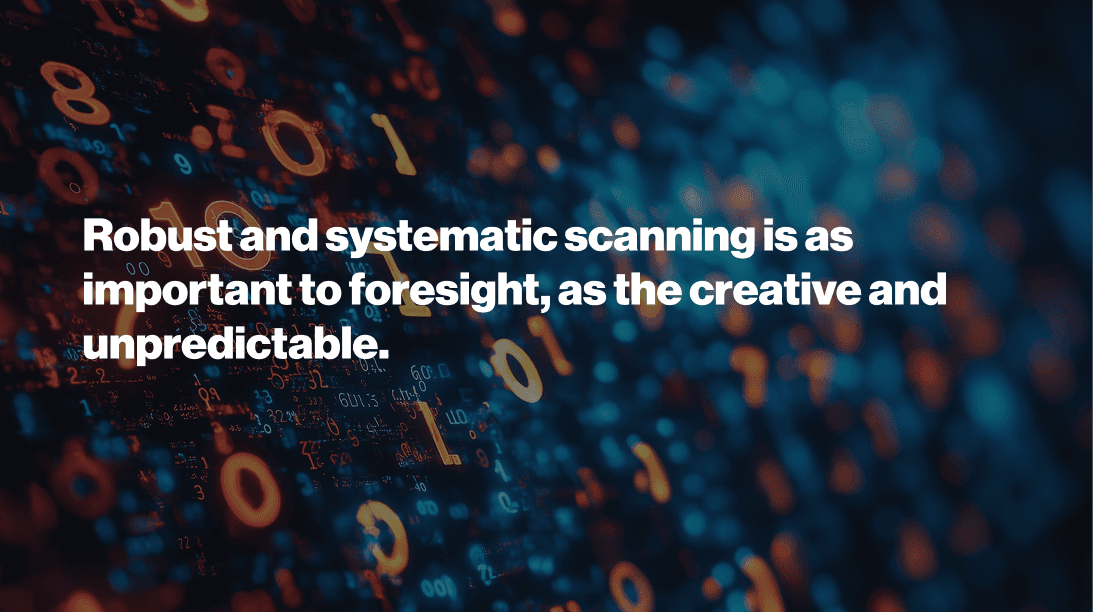 Moving Toward an Anticipatory Futures Intelligence System