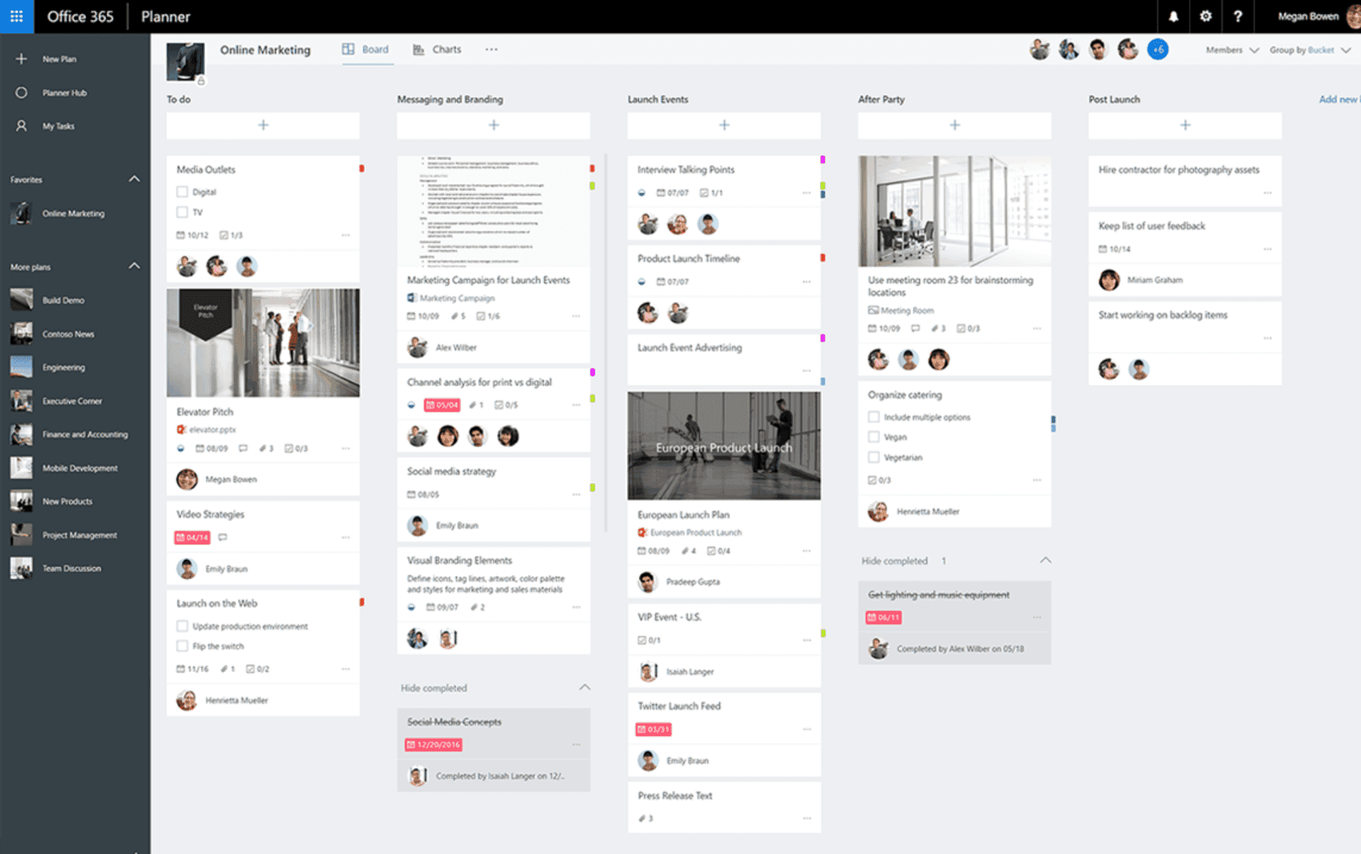 Planner tasks and plans API overview