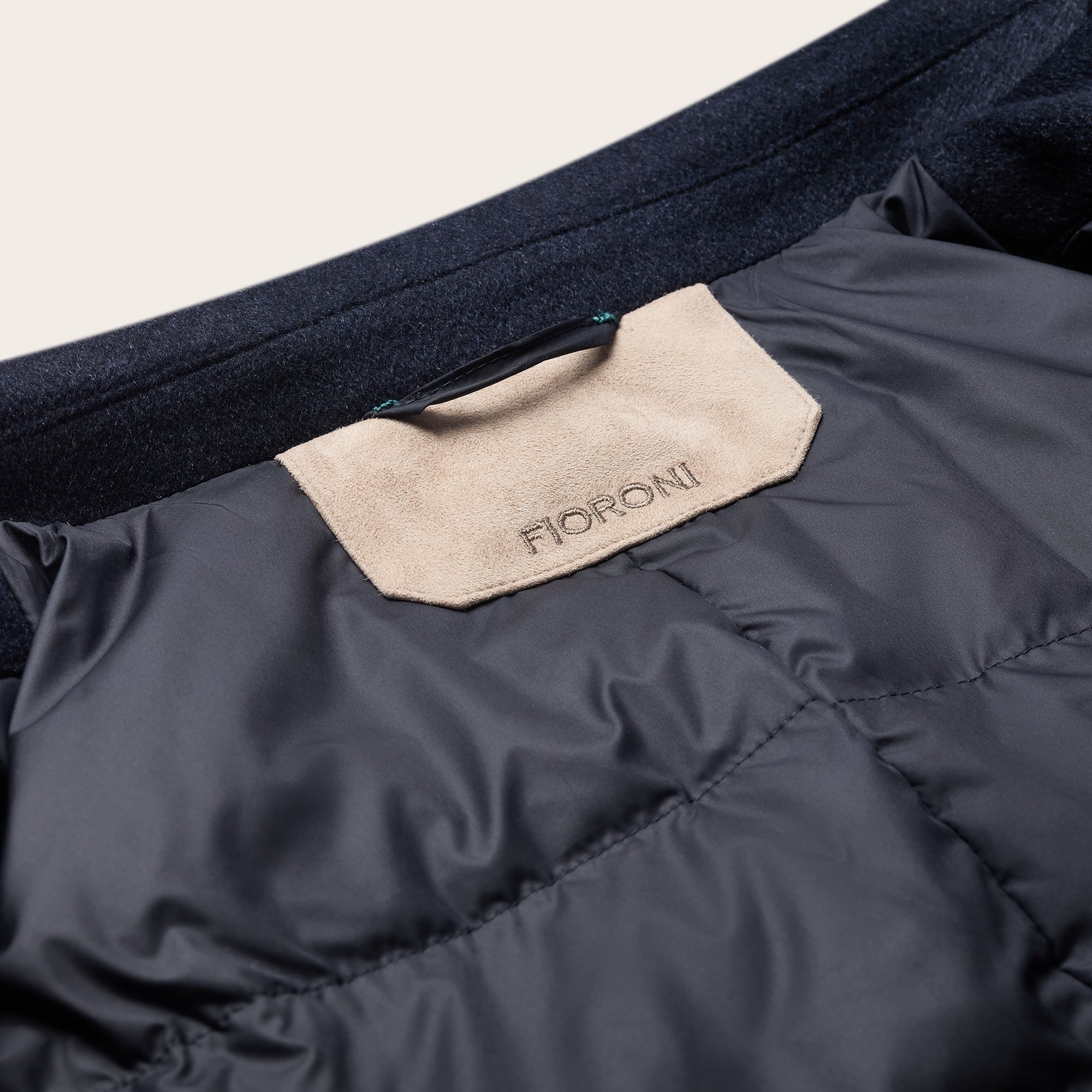 Wool Goose Down Sports Jacket - Mandelli UK