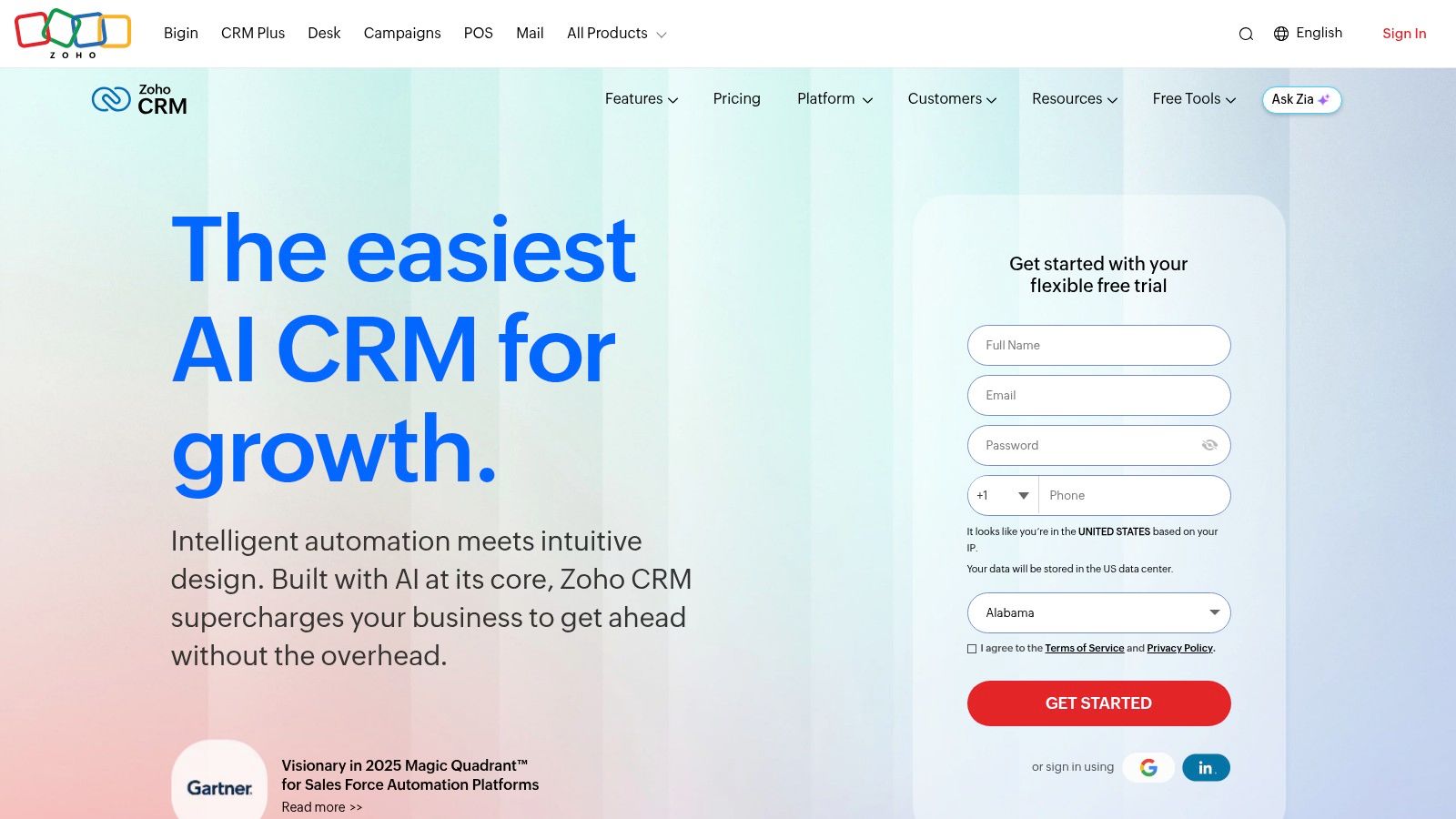 Zoho CRM
