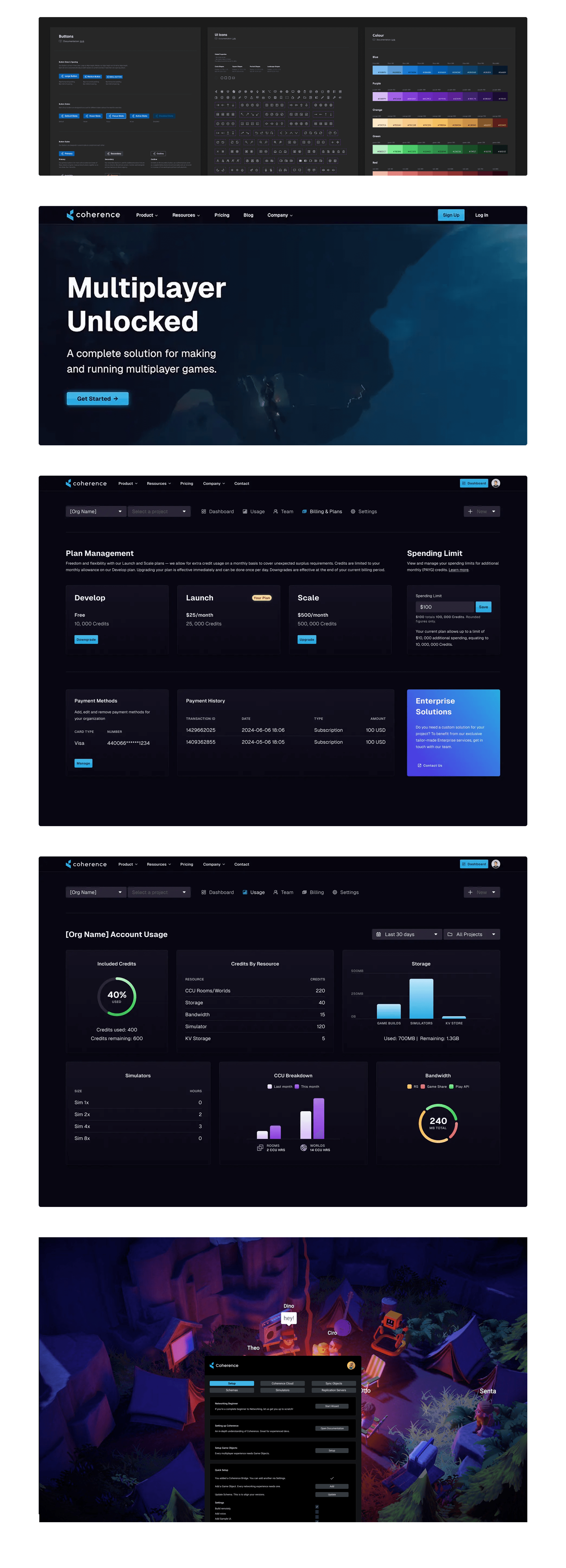 Main page, web