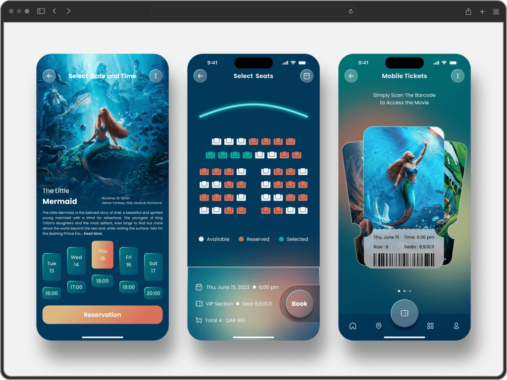 Disney Cinema App by Sepideh Abbasi