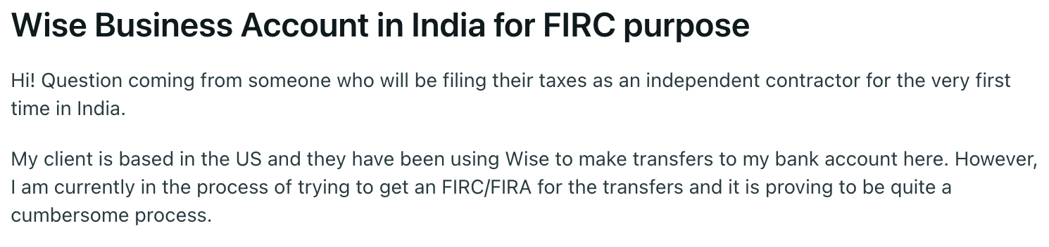 Wise India review